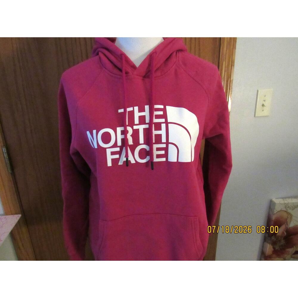 The North Face Raspberry Color Hoodie - Small - Picture 3 of 4